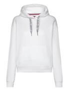 Tjw Bxy Logo Drawcord Hoodie Ext Tops Sweatshirts & Hoodies Hoodies White Tommy Jeans