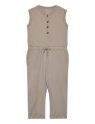 Rib Jersey Jumpsuit Jumpsuit Beige Copenhagen Colors