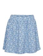 Vmhaya Hw Short Skirt Jrs Girl Dresses & Skirts Skirts Short Skirts Blue Vero Moda Girl