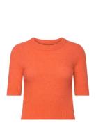 Maylin - Cozy Days Rd Tops Knitwear Jumpers Orange Day Birger Et Mikkelsen