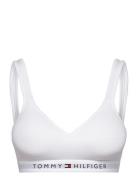 Bralette Lift Lingerie Bras & Tops Soft Bras Bralette White Tommy Hilfiger