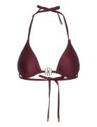 Yucatan Triangle Swimwear Bikinis Bikini Tops Triangle Bikinitops Burgundy Hunkemöller