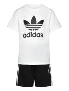 Short Tee Set Sets Sets With Short-sleeved T-shirt White Adidas Originals