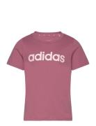 G Lin T Tops T-Kortærmet Skjorte Pink Adidas Sportswear