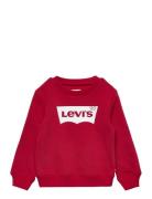 Levi's® Batwing Crewneck Sweatshirt Tops Sweatshirts & Hoodies Sweatshirts Red Levi's