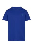 26/1 Jersey-Ss Cn-Tp-Tsh Tops T-Kortærmet Skjorte Blue Ralph Lauren Kids