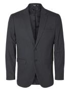 Slhslim-Neil Blz Noos Suits & Blazers Blazers Single Breasted Blazers Black Selected Homme