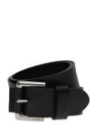 Signature Pony Leather Belt Accessories Belts Classic Belts Black Polo Ralph Lauren