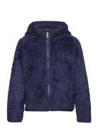 P-Layer 2 Teddy Fleece Jacket Outerwear Fleece Outerwear Fleece Jackets Blue Ralph Lauren Kids