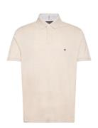 Core 1985 Regular Polo Tops Polos Short-sleeved Beige Tommy Hilfiger