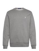 Loopback Fleece Sweatshirt Tops Sweatshirts & Hoodies Sweatshirts Grey Polo Ralph Lauren