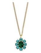 Claudia Sg Emerald Green Accessories Jewellery Necklaces Chain Necklaces Green Dyrberg/Kern