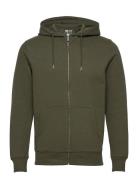 Sdmorganzip 6197724, Sweat Tops Sweatshirts & Hoodies Hoodies Green Solid