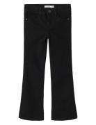 Nkfpolly Skinny Boot Jeans 1142-Au Noos Bottoms Jeans Regular Jeans Black Name It