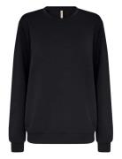 Sc-Banu Tops Sweatshirts & Hoodies Sweatshirts Black Soyaconcept