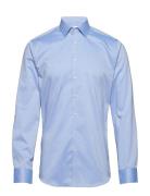 Seven Seas Fine Twill | Slim Tops Shirts Business Blue Seven Seas Copenhagen