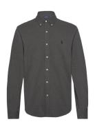 Featherweight Mesh Shirt Designers Shirts Casual Grey Polo Ralph Lauren