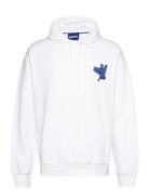 Nallico Tops Sweatshirts & Hoodies Hoodies White HUGO BLUE