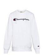 Crewneck Sweatshirt Tops Sweatshirts & Hoodies Sweatshirts White Champion