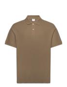 100% Cotton Pique Polo Shirt Tops Polos Short-sleeved Khaki Green Mango