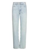 Miami Medium-Rise Straight-Fit Jeans Bottoms Jeans Straight-regular Blue Mango