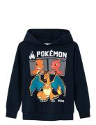 Nkmjalgot Pokemon Sweat Wh Unb Box Sky Tops Sweatshirts & Hoodies Hoodies Black Name It