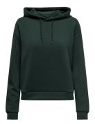 Onplounge Life Hood Ls Swt Noos Sport Sweatshirts & Hoodies Hoodies Green Only Play