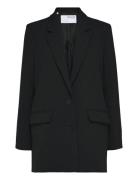 Slfrita Ls Relaxed Blazer Fd Noos Blazers Single Breasted Blazers Black Selected Femme