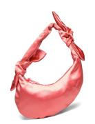 Sgjulius, 2163 Satin Hobo Bag Bags Small Shoulder Bags-crossbody Bags Pink STINE GOYA