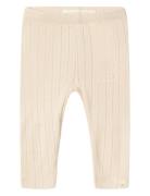 Nbfrachel Nis Slim Leggings Lil Noos Bottoms Leggings Cream Lil'Atelier