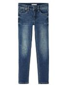 Nkmtheo Xslim Jeans 7640-Ry Noos Bottoms Jeans Skinny Jeans Blue Name It