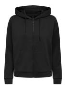 Onplounge Life Hood Fz Ls Swt Noos Tops Sweatshirts & Hoodies Hoodies Black Only Play