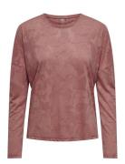 Onpbia On Ls Reg Bn Top Tops T-shirts & Tops Long-sleeved Burgundy Only Play