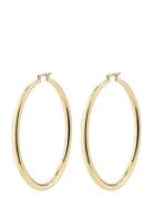 Priya Recycled Large Hoop Earrings Accessories Jewellery Earrings Hoops Gold Pilgrim