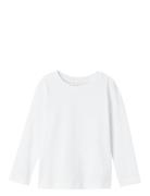 Nmmvobbo Ls Nreg Top Noos Tops Shirts Long-sleeved Shirts White Name It