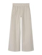 Nkfjelaila Wide Pant Bottoms Trousers Beige Name It