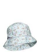 Bucket Hat W/Print Accessories Headwear Hats Bucket Hats Blue Melton