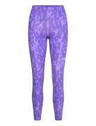 W Flex 25In Tight Print Sport Running-training Tights Purple The North Face