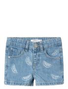 Nmfrose Reg Dnm Shorts 9712-Be J Bottoms Shorts Blue Name It