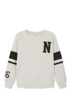 Nkmderuas Ls Nreg Swe Unb Tops Sweatshirts & Hoodies Sweatshirts White Name It