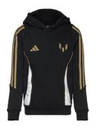 Messi Hoody Y Sport Sweatshirts & Hoodies Hoodies Black Adidas Performance