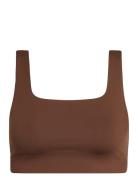 Tommy Bra, Square-Neck Lingerie Bras & Tops Sports Bras - All Brown Girlfriend Collective