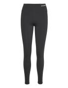 Hmlmt Active High Waist Tights Sport Running-training Tights Black Hummel