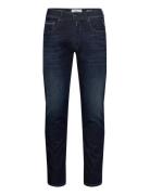 Grover Trousers Straight Hyperflex Dust Bottoms Jeans Regular Navy Replay