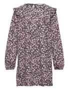 Floral Print Dress Dresses & Skirts Dresses Casual Dresses Long-sleeved Casual Dresses Multi/patterned Mango