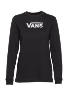 Wm Flying V Classic Ls Bff Tops T-shirts & Tops Long-sleeved Black VANS