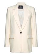 Cindysusbbfrida Blazer Blazers Single Breasted Blazers Cream Bruuns Bazaar