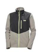 W Daybreaker Block Jacket Sport Sweatshirts & Hoodies Fleeces & Midlayers Grey Helly Hansen