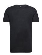 Jbs Of Dk T-Shirt Wool Gots Tops T-Kortærmet Skjorte Black JBS Of Denmark