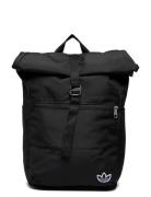 Premium Essentials Rolltop Backpack Rygsæk Taske Black Adidas Originals